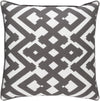 Surya Large Zig Zag ZZG002 Pillow by Florence Broadhurst 20 X 20 X 5 Down filled