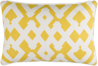 Surya Large Zig Zag ZZG003 Pillow by Florence Broadhurst 13 X 20 X 4 Down filled