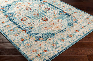 Surya Tevazu TVZ-2312 Area Rug Corner On Wood