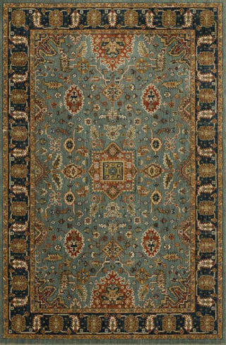 Karastan Spice Market Deir Aquamarine Area Rug Main Image 